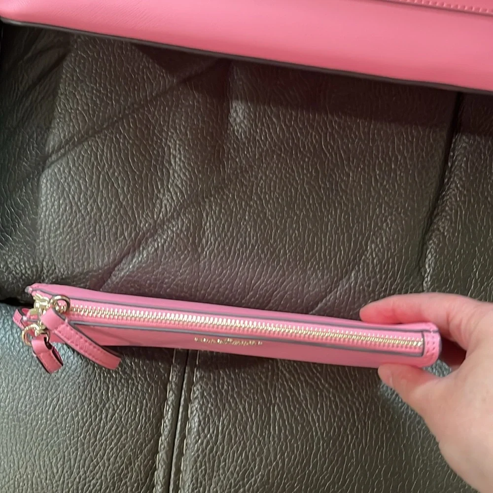 Kate spade blossom pink tote with matching wallet - Picture 12 of 13